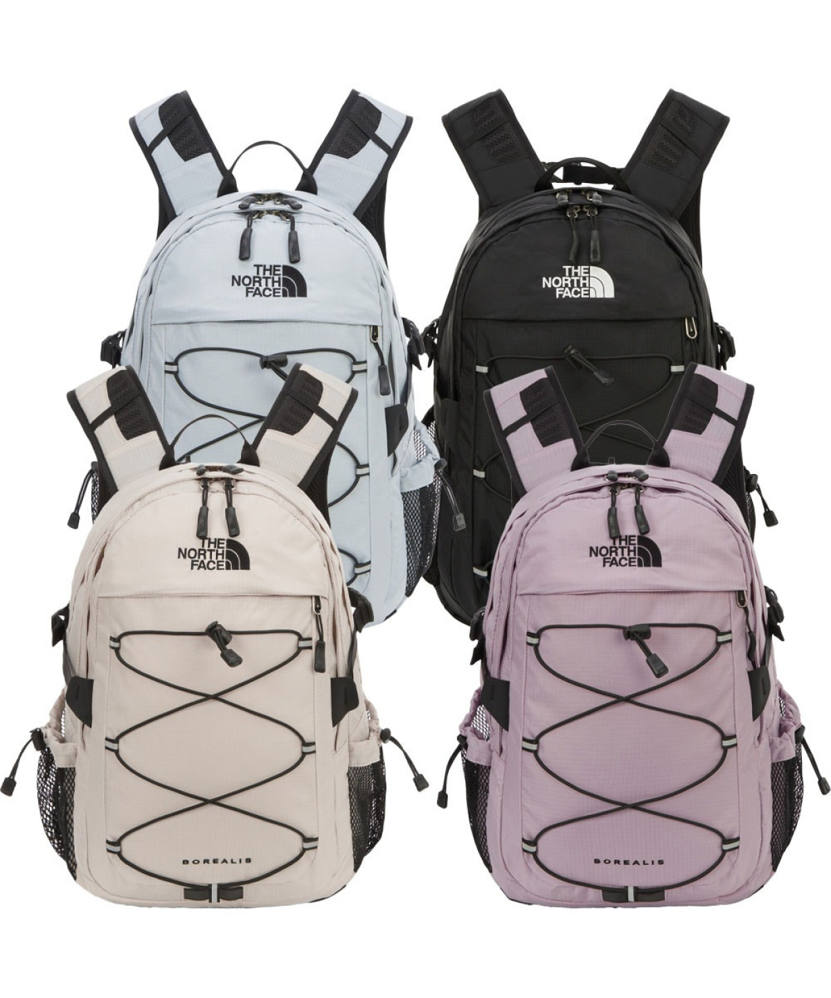borealis classic backpack north face camo grey and white The Women's Backpack, TNF Black/TNF compression system with clips offers several options for organization The North Face Backpack Borealis