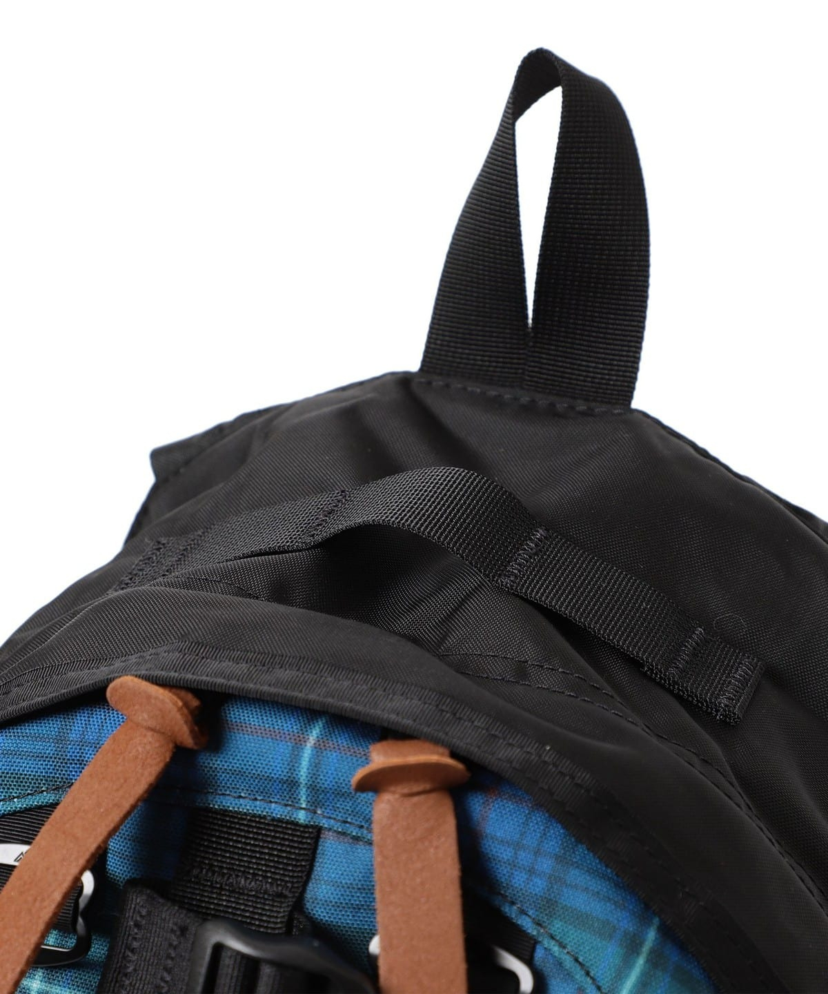 JP Gregory x BEAMS Vintage Nice Day Pack Check Backpack Black