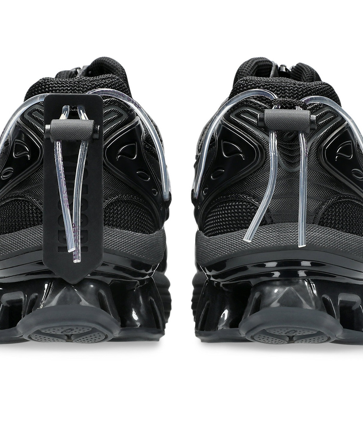 ASICS アシックス ×YOASOBI GEL-KINETIC FLUENT Y 1203A837-001 ヨアソビ キネティック フルエント ローカットスニーカーブラック US10.5/28.5cm YOASOBI x ASICS Gel Kinetic Fluent Y Black Black 1203A837-001