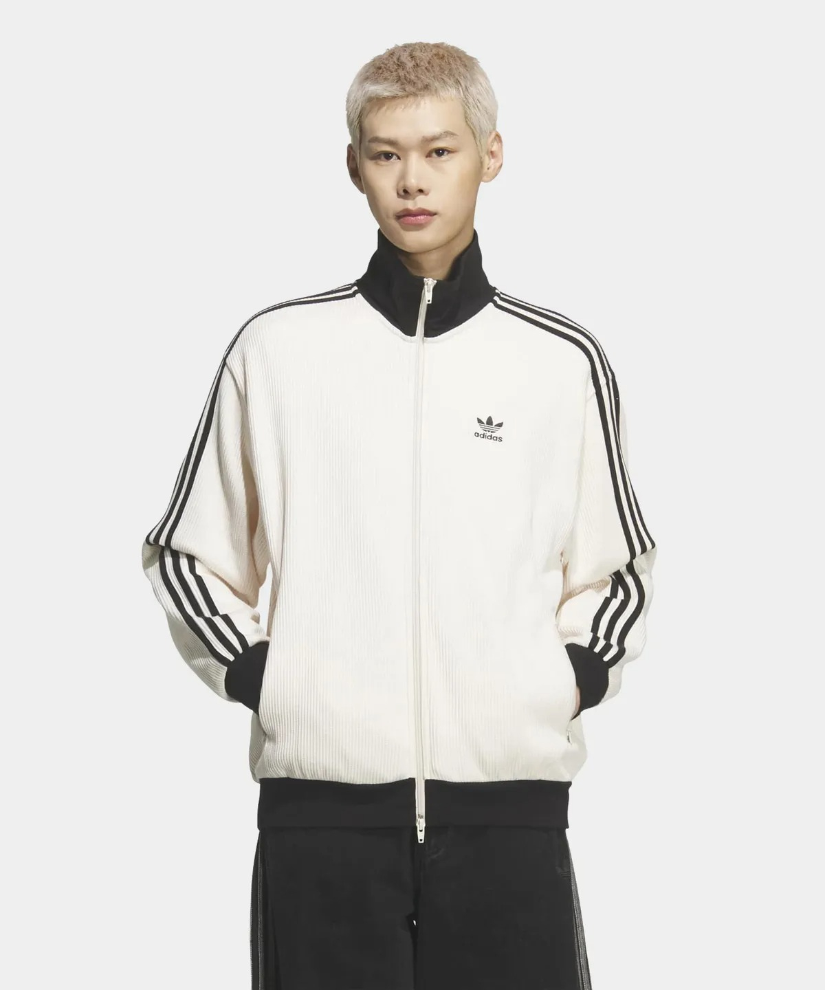  WAFFLE CLASSIC TRACK TOP 白 L Adidas Waffle Classic Track Top Jacket | Loftygoods