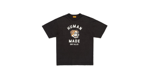 Human Made Bulldog Logo Dry Alls Graphic Tee | Loftygoods