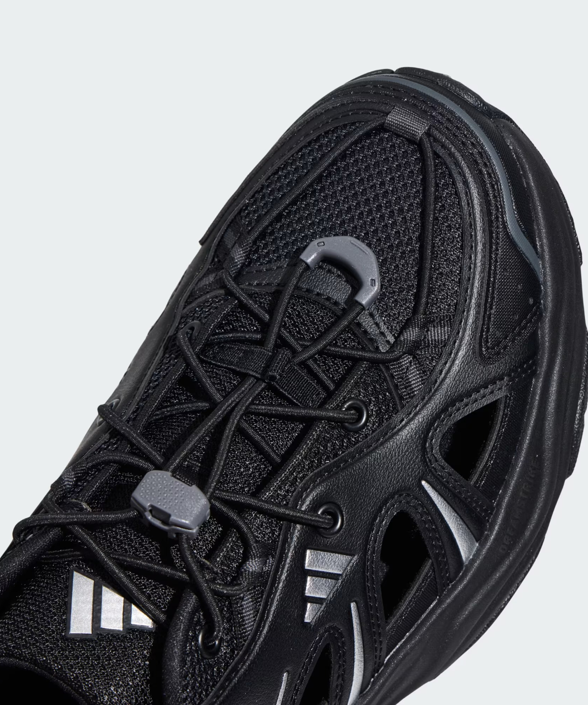 Adidas XLG Fin Pulse Sandal Black Grey LA1993 | Loftygoods
