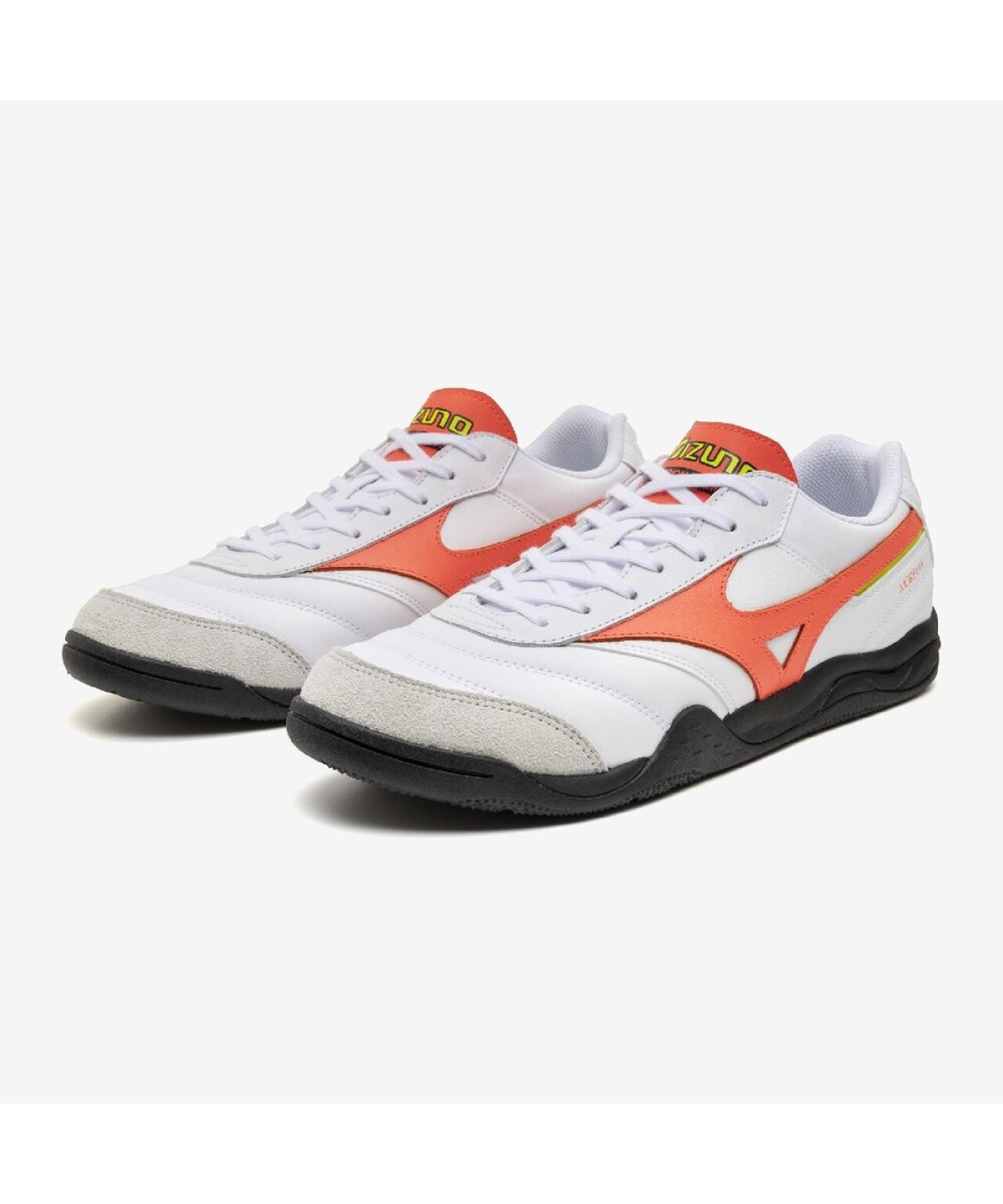 Mizuno Morelia LS White Orange Black D1GA260A-02 | Loftygoods