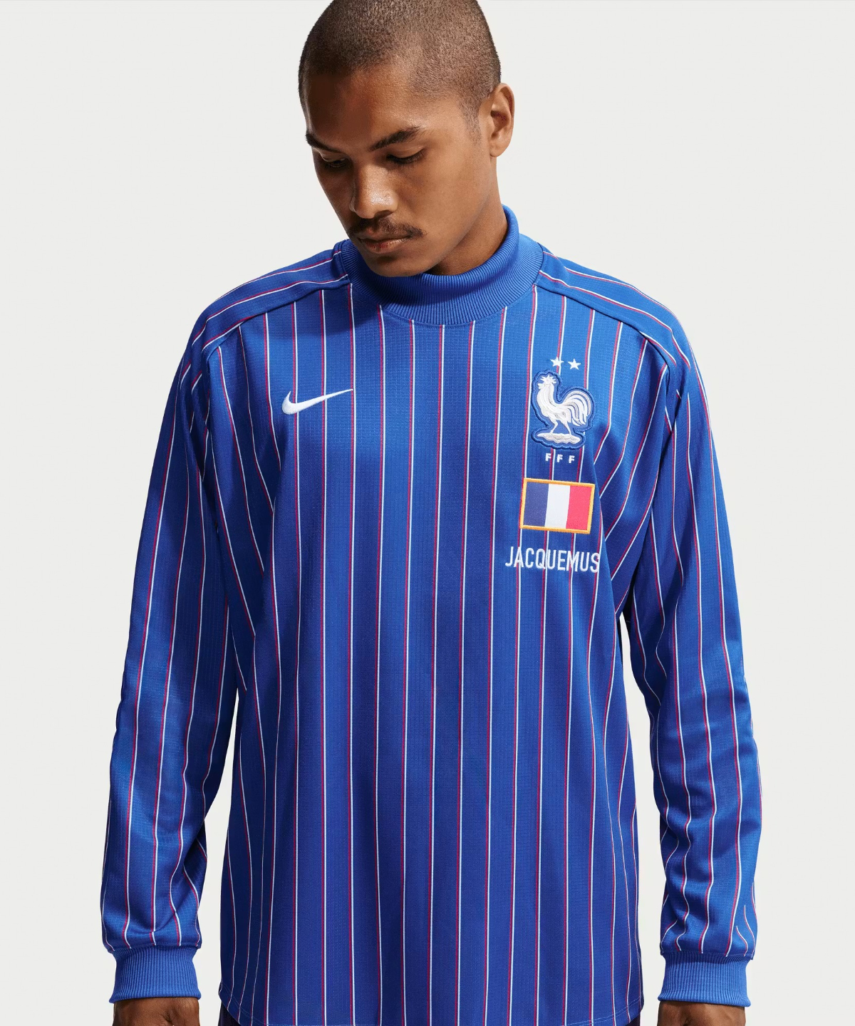 Jacquemus x France x Nike Goalkeeper Shirt Blue IQ7570-480