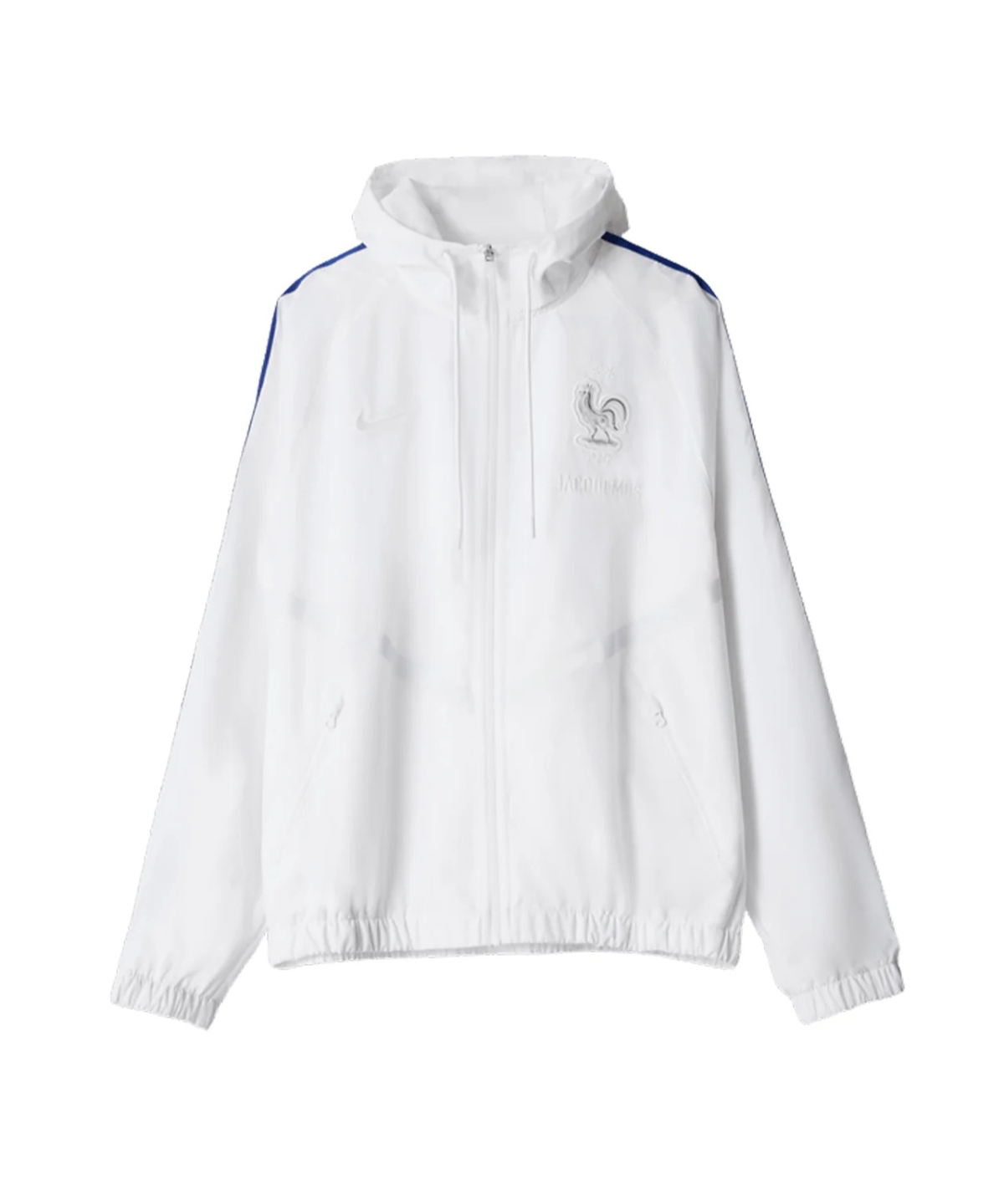Jacquemus x France x Nike Anthem Jacket White Game Royal IH1614