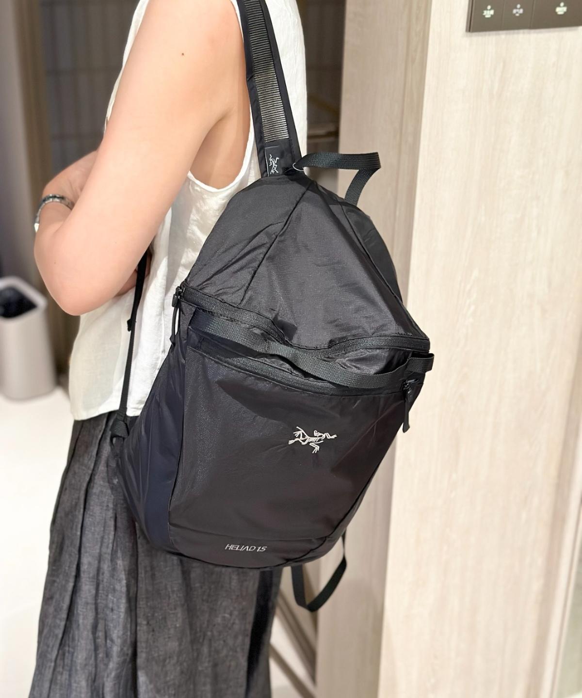 Arcteryx Heliad 15 Backpack Black | Loftygoods