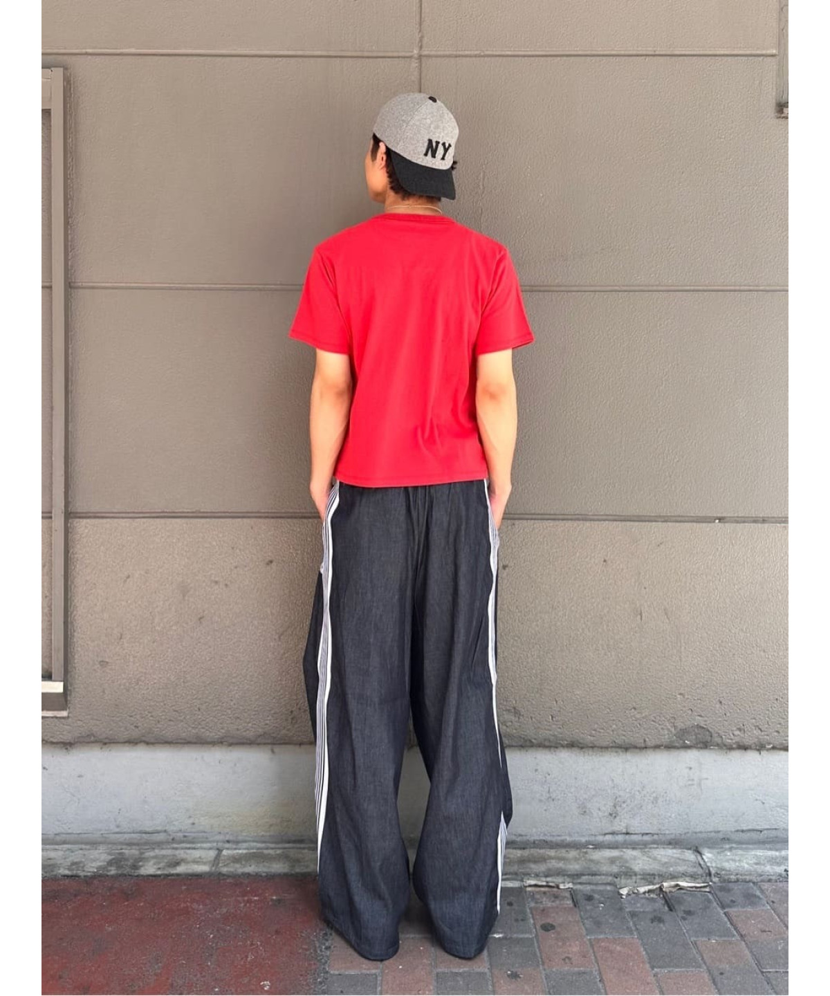 日本別注Needles × FREAK'S STORE H.D. Track Pant 6oz Denim Black