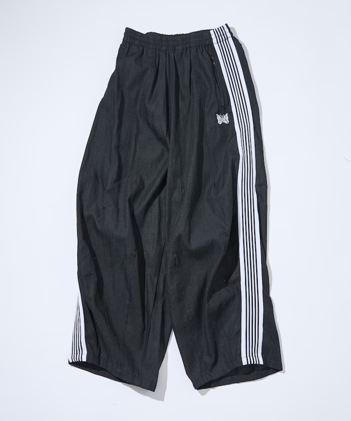 日本別注Needles × FREAK'S STORE H.D. Track Pant 6oz Denim Black