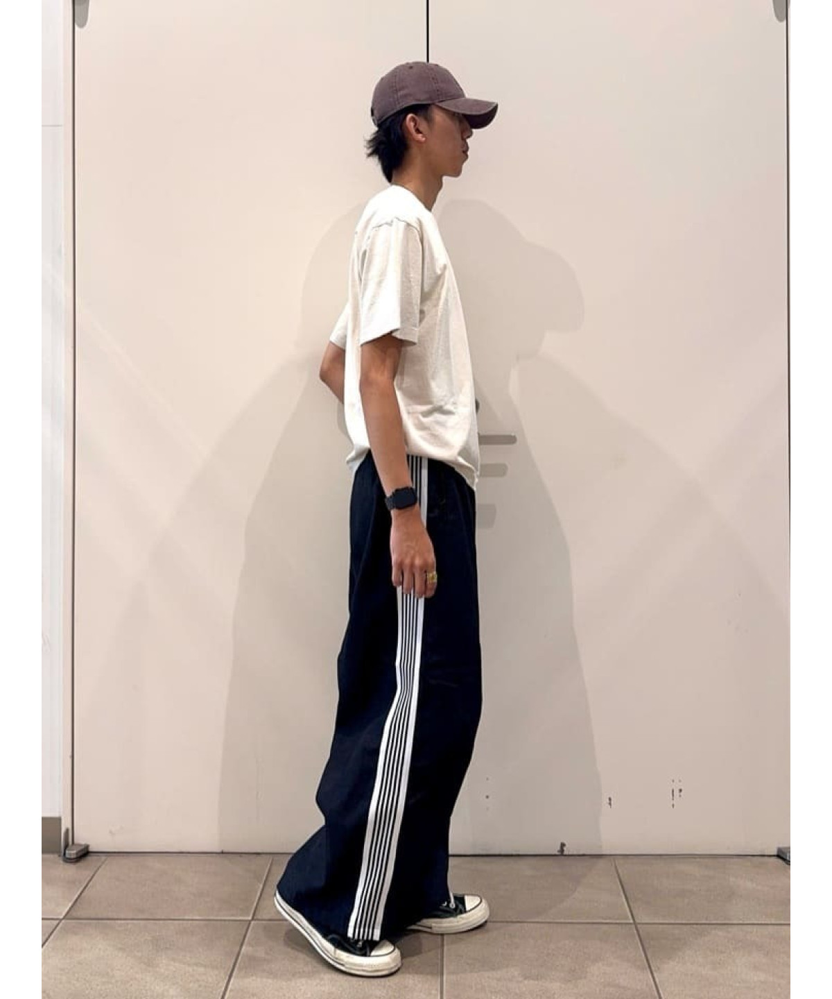 日本別注Needles × FREAK'S STORE H.D. Track Pant 6oz Denim Black