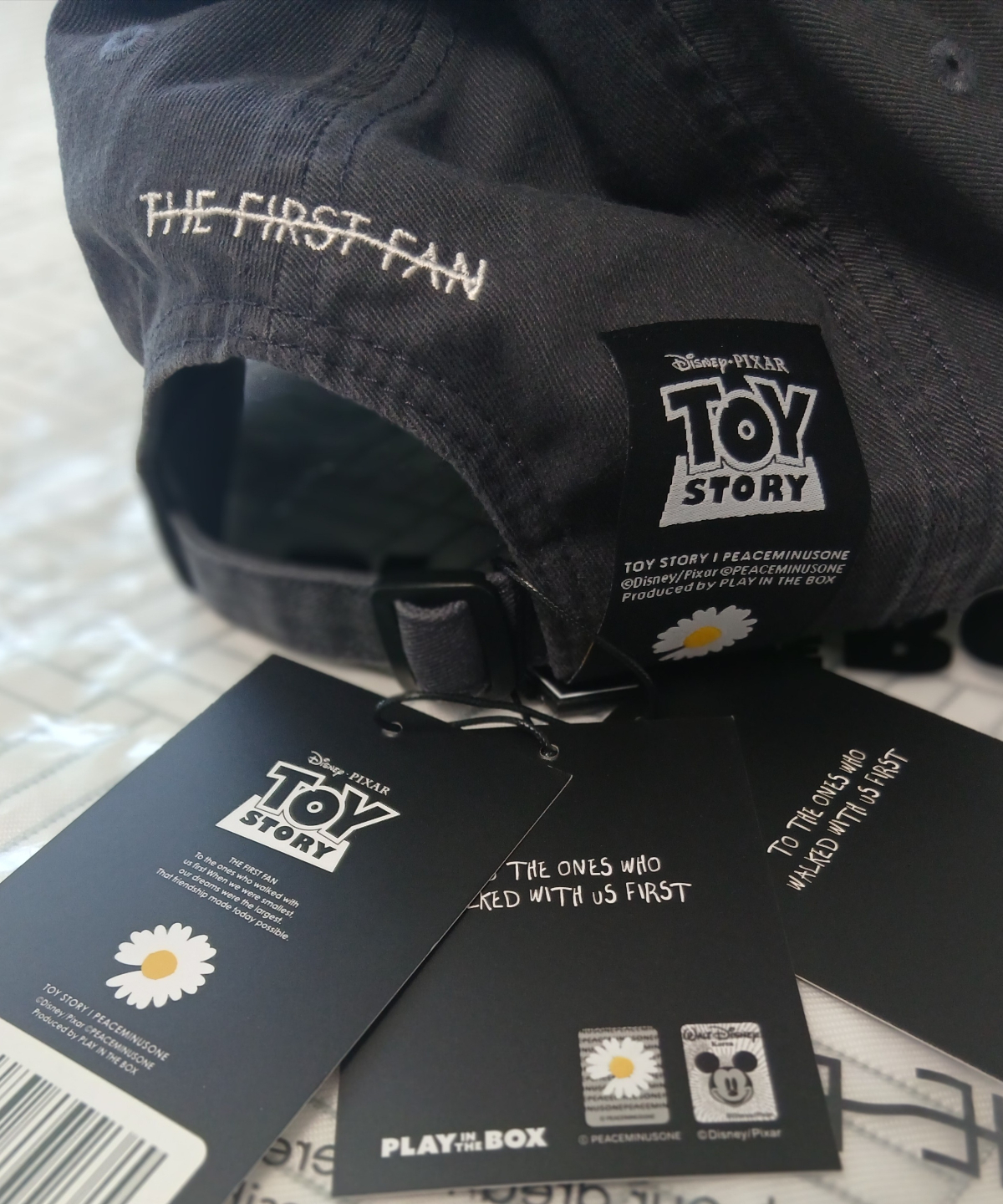 PEACEMINUSONE x Disney Toy Story The First Fan Cap | Loftygoods